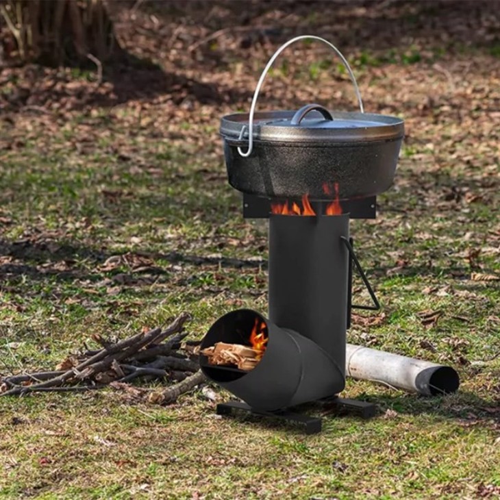 Kültéri tűzifa kályha